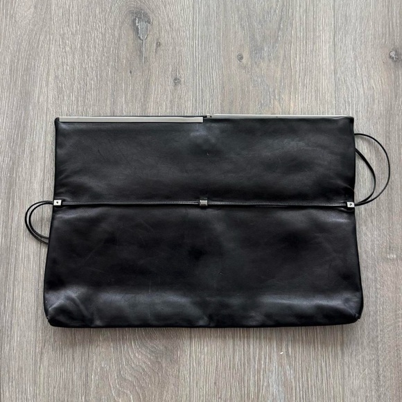 Yves Saint Laurent Black Clutch Bag - Picture 2 of 6